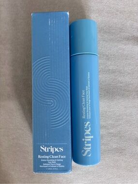 Stripes Beauty Resting Clean Face Wash Cleanser 3.7oz 110mLFull Size Naomi Watts